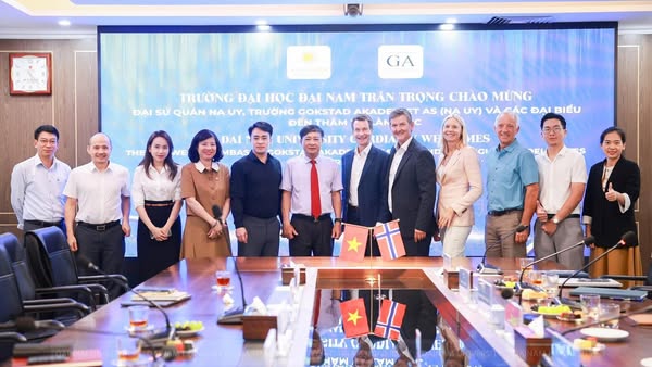 Từ Đại học Đại Nam đến Đại học Gokstad Akademiet As (Nauy): Hành trình hợp tác vì nền giáo dục toàn cầu