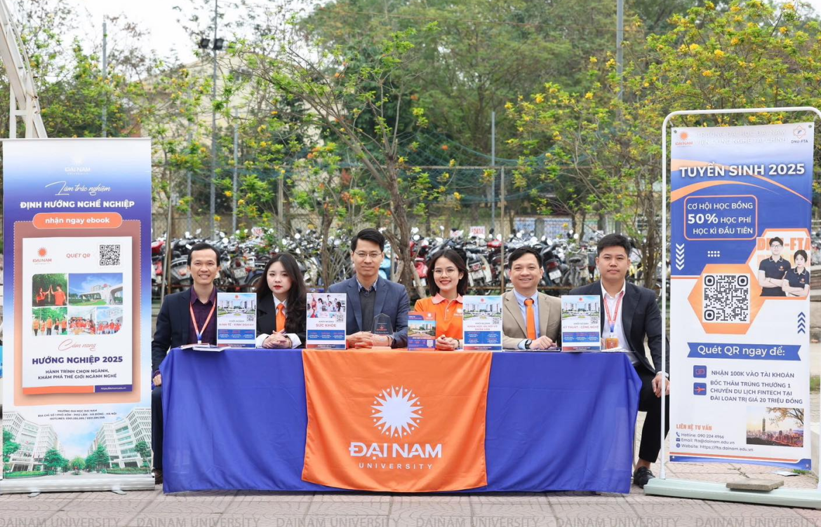 Ngày hội Hướng nghiệp 2025 – “Road to Success” cùng Viện Công nghệ Tài chính (DNU-FTA)