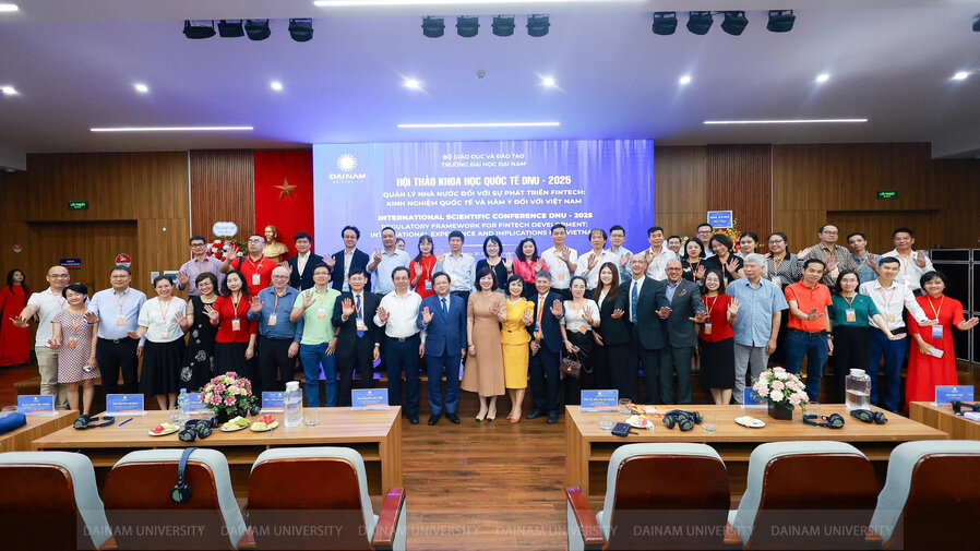 Hội thảo khoa học quốc tế DNU 2025 “Quản lý nhà nước đối với sự phát triển của Fintech: Kinh nghiệm quốc tế và hàm ý đối với Việt Nam”